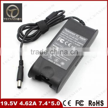 Good quality 19.5V 4.62A 90W 7.4*5.0 Laptop AC Power Adapter Charger for Dell PA-10 for Dell Latitude D620 D630 laptop