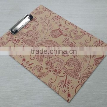 2.0 mm thickness a4 kraft paper cover clipboard