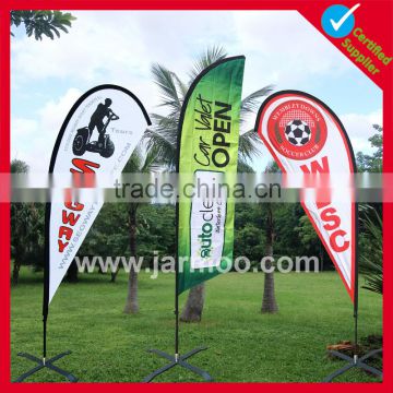 Hot sale screen printing feather beach banner