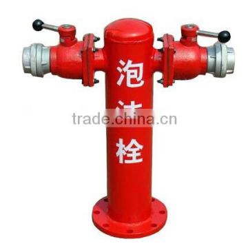 Patented products PS100/65x2 foam hydrants made in china henan weite outdoor