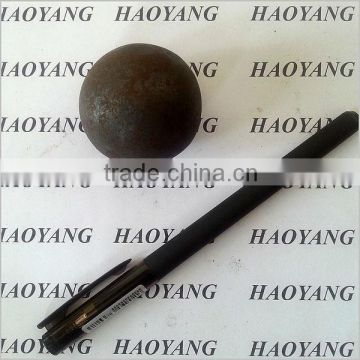 Forged steel grinding media balls for mining ball mill