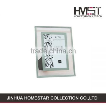 Latest hot selling!!simple design photo frame green frame on sale