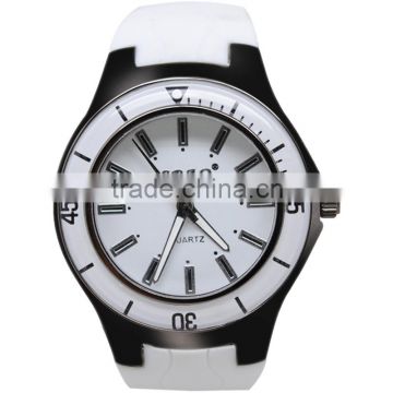 2015 New Arrival Big Case Cheap Silicon Rubber Colorful Watch