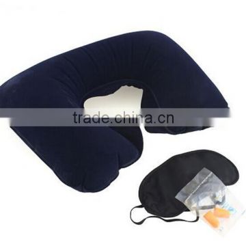 Cost-effective airline 3 in 1 travel pillow kit for economy class
