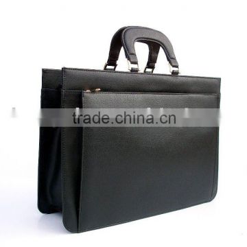 PU Material Business Bag with Shoulder Belt