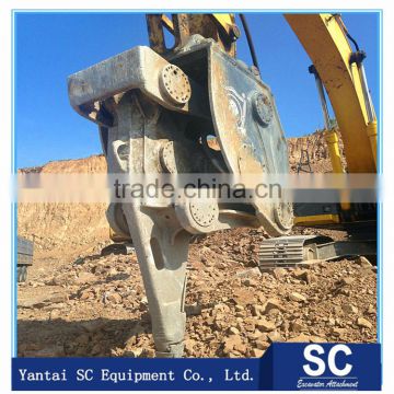 vibro hammer for excavator with double motor