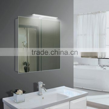 High quality aluminum cabinet with led mirror and shaver socket ,Led