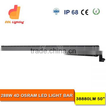 high lumen 10-30V Double Row amber led light bar Light Bar for cars with wholesale