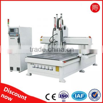 Simple ATC CNC router/cnc router 1325 with multi heads