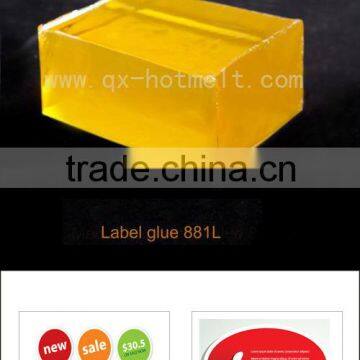 China high quality hot melt glue for hot melt glue labeling machine