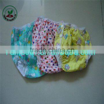 high quality baby diaper/baby sleeping leakproof pants/cheap cotton baby pants