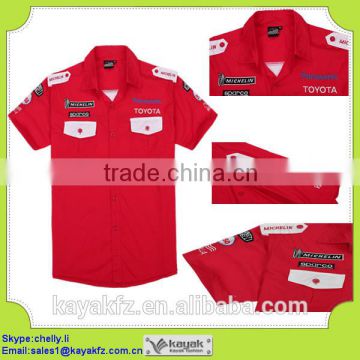 OEM professional wholesale TC f1 short sleeve Motorcycle Racing Shirts for sports