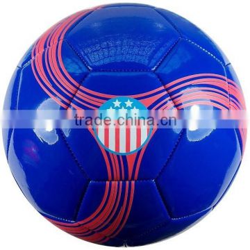 Custom soccer ball/ cheap PVC promotional soccer ball factory