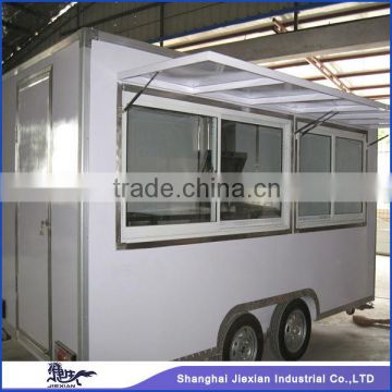 JX-FS400B square huge size shawarma food cart on sale