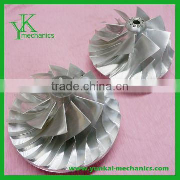 Duplex stainless steel precision 5 axis cnc machining impeller