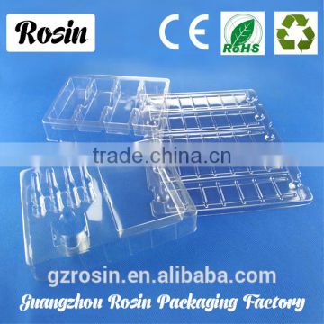 Professional factory custom set plastic cosmetic display tray