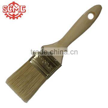 plastic handle tin plated ferrule mixed bristle paint brush