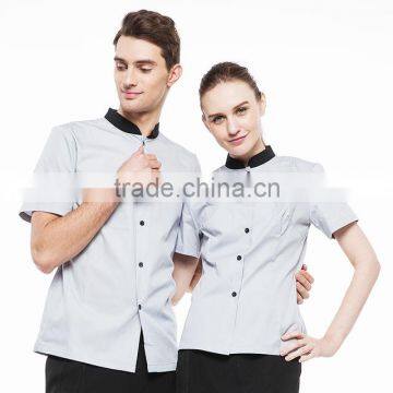 Juqian 2016 custom design restaurant hotel waiter waitress uniform