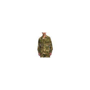 Men Army Camouflage Uniform , Cotton Ripstop Battle Dress Uniform