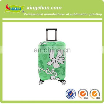 Custom Fabric Spandex Stretch Suitcase Protective Luggage Cover
