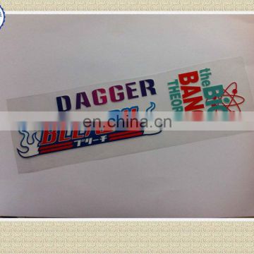 pvc heat transfer silicone labels for plastic products