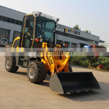 2018 cheap China mini loader ZL08 with hydraulic convertor transmission