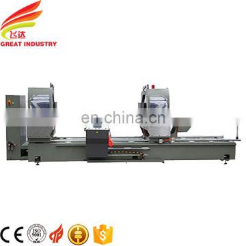 High precision double head cnc cutting 22.5~135degree circular saw machine for aluminum profiles window and door