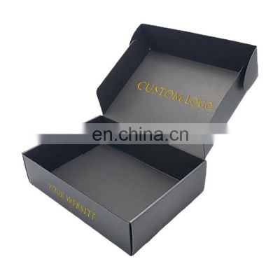 small logo printing product corrugated packaging shipping shoe customize mailer box