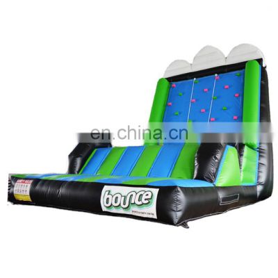 Top sale low price inflatable sport game rock climbing wall for sale