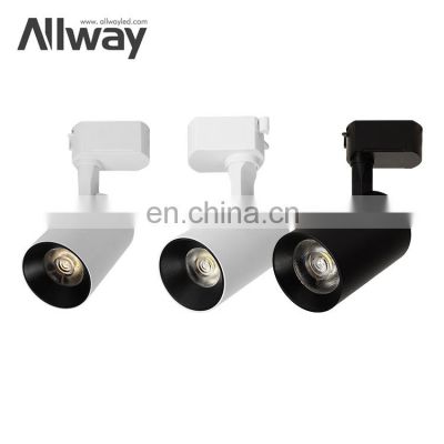 ALLWAY Commercial Modern Cct Focus Adjustable Spotlight Shop 10w 20w 30w Cob Led Track Lights