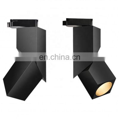Commercial Hotel Home Ceiling Spotlighting Square LED COB Track Light Indoor Square 15W Down Light