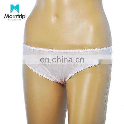 Wholesale Cheap Price Custom Women Clean Non Woven Spa Breathable Disposable Underwear For Travel Adult Postpartum Panties