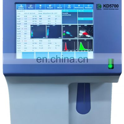 China 5-Part Auto Hematology Analyzer Price Hot for Sale for lab use