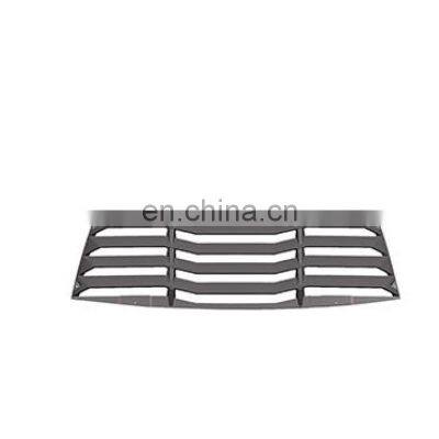 Modern Retrofit Car Rear Window Louvers Auto Part Kit Remodel PFT Rear Window Louvers For Challenger 2010-2020