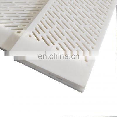 White Color Engineering UHMWPE Dewatering Suction Cover Plate