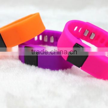 Colorful sport healthy monitor smart wristband