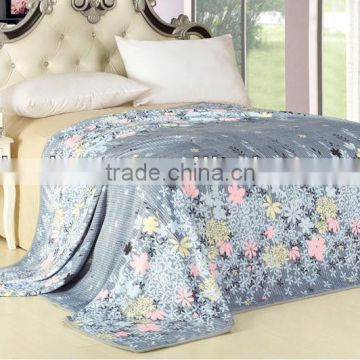 100% Polyester New Design Full Size Flannel Blanket/Fabric