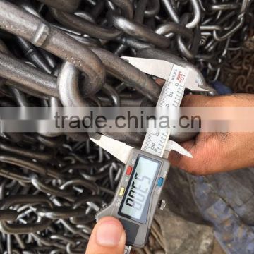 China Hardware Supplier Black Hardened Chain for Vital Chain Block