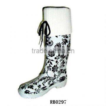 Ladies' Rubber Rain Boots