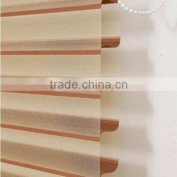 Home decoration Double layer Fabric Shangri-la Blinds