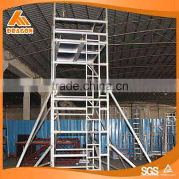 Supply all kinds of Hot selling high quality aluminum used scaffolding