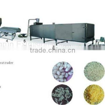 Nutritional Rice Producting line/instant rice Machine/ rice puffing machine