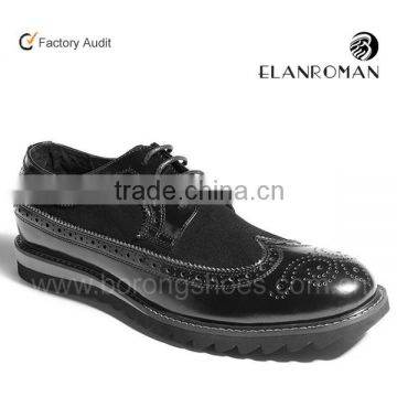 Wholesales men casual leather shoe in fashion style