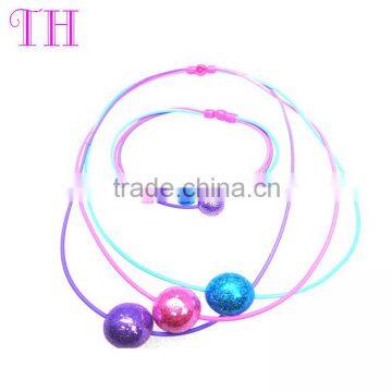 2016 Kids fashion handmade hair band of polymer clay ,elastic hair band