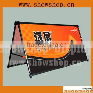 Advertising double side one unit A-up Display banner