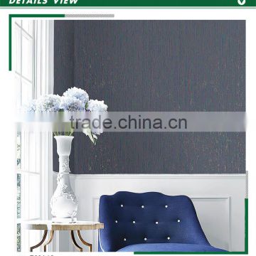 hot printing non woven wallpaper, vintage plain wall covering for hotel , strippable wallcovering maker