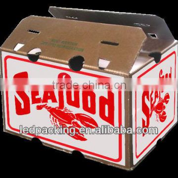 Better Waxed Corrugated Box For Seafood