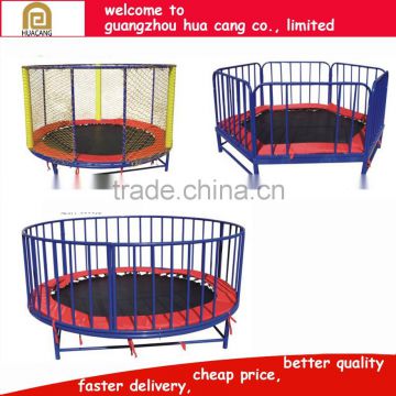 2016 Outdoor used trapoline ,amusing outdoor trampoline with CE for sale