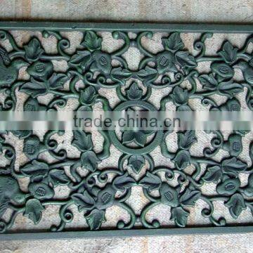 cast iron personalized doormat