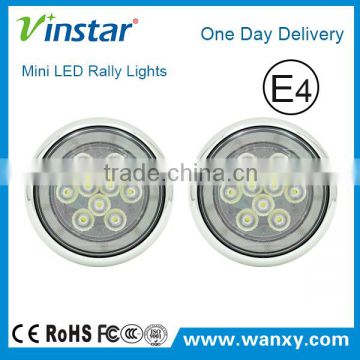 Round car led rally light for R55 R56 R65 led drl rally light for Mini